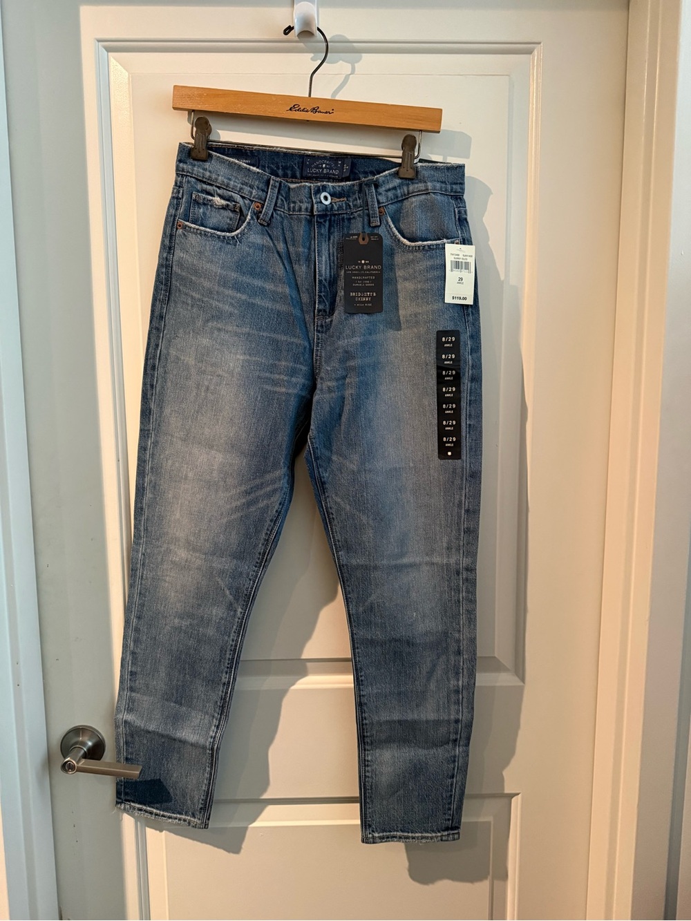 Lucky Brand Women's Medium Wash Skinny Ankle Jeans
